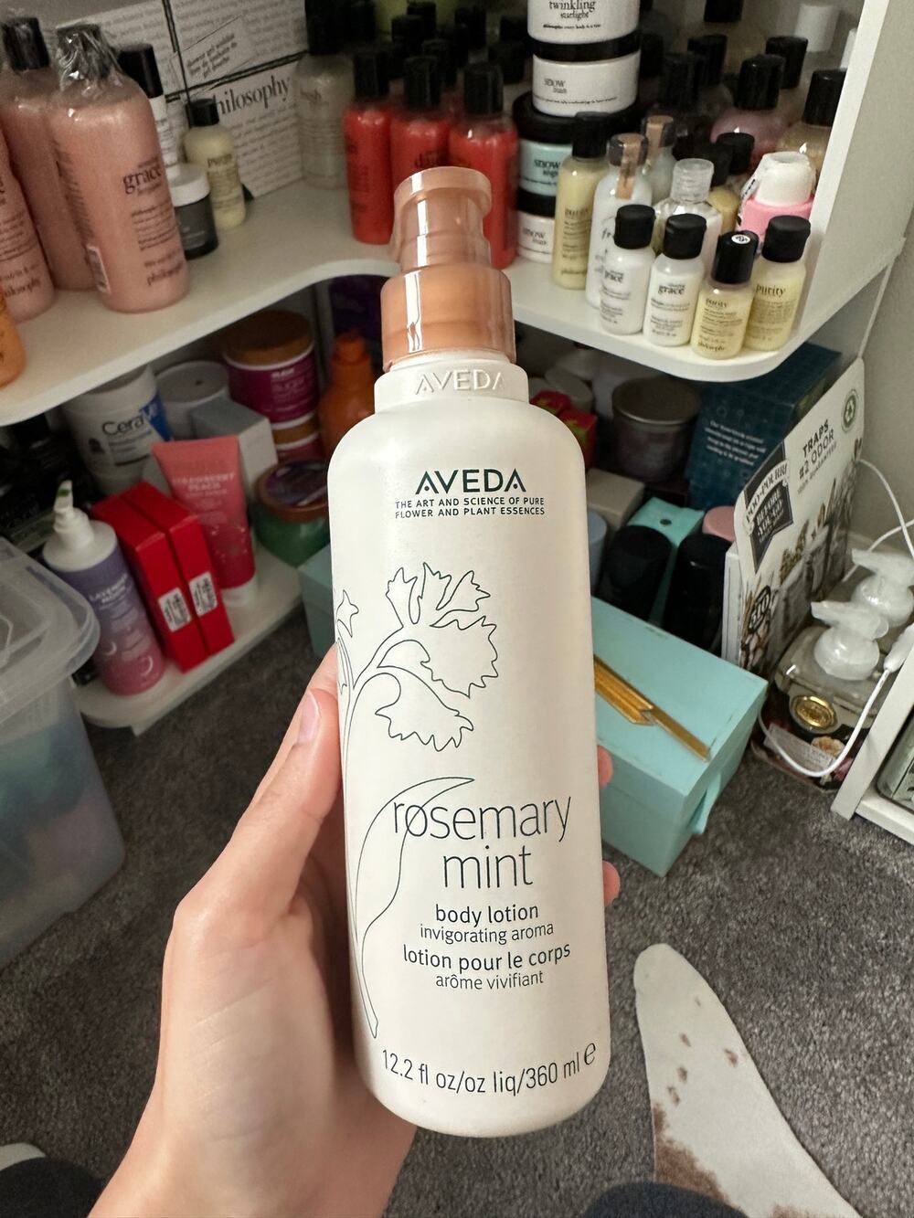 Aveda Rosemary Mint Lotion 12.2 oz